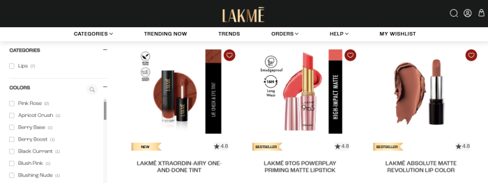 Lakme Cosmetics