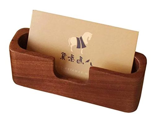 Wooden Card Holder