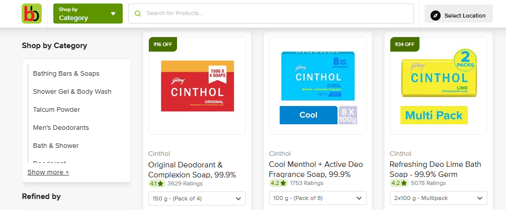 Cinthol