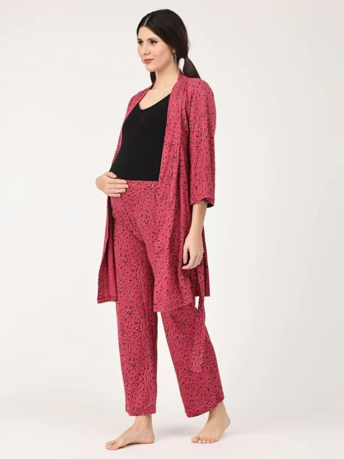 Maternity Robe and Pajama