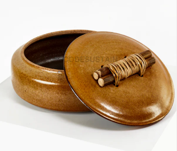 Stoneware Chapati Box