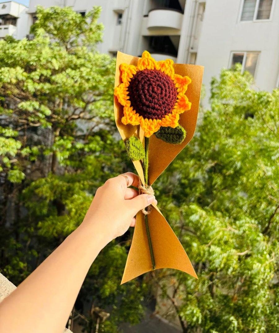 Craftycrook Crochet Handmade Bouquet