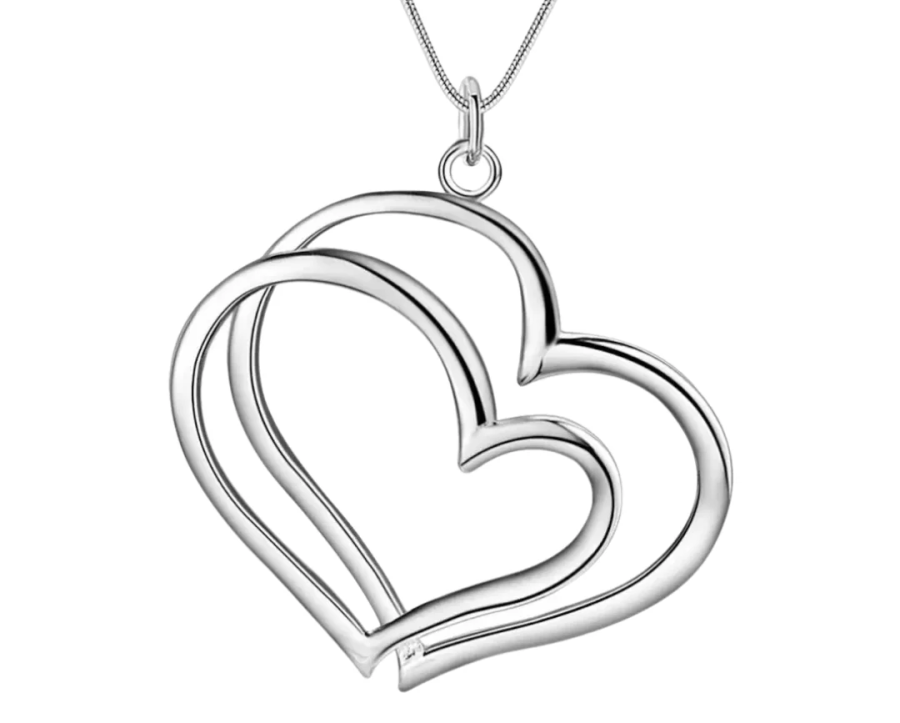 Double Heart Pendant