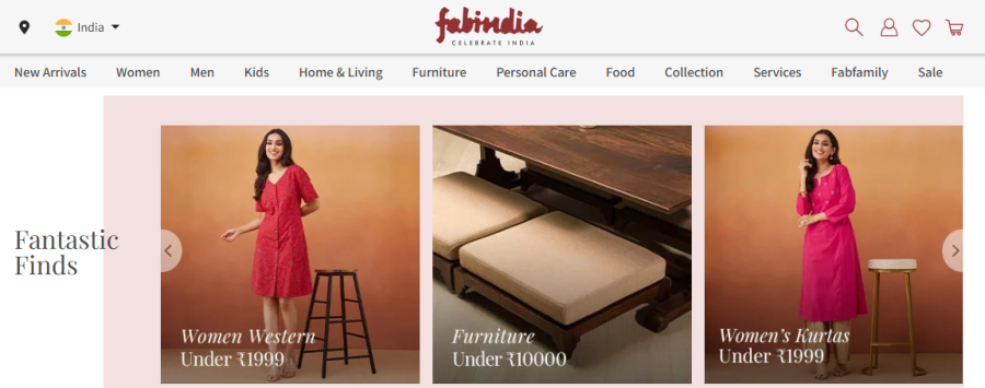 Fabindia store