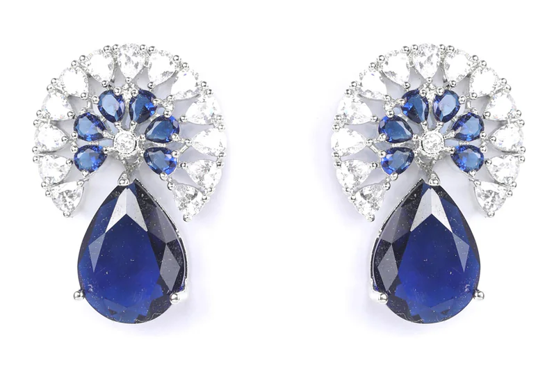 Royal Azure Earrings